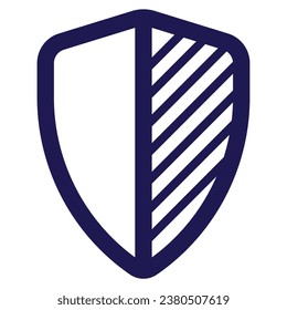illustration of a icon shield
