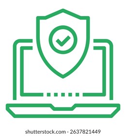 illustration of a icon shield