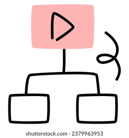 ilustración de un icono sitemap