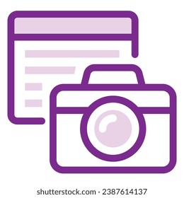 illustration of a icon snapshots