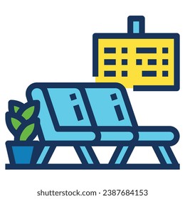 illustration of a icon spaces