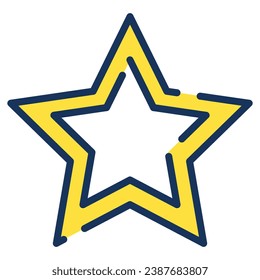 illustration of a icon star