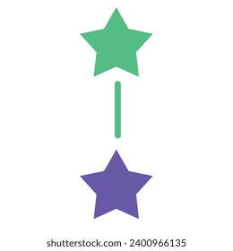 illustration of a icon star