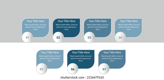 illustration icon step py step vectors infographic templet