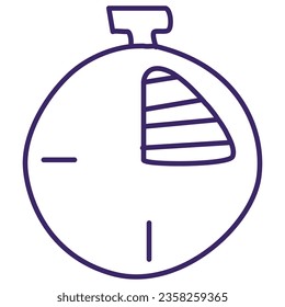 illustration of a icon stopwatch 