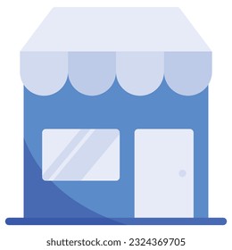 illustration of a icon store 