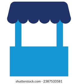 illustration of a icon store