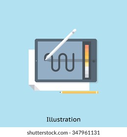 Illustration icon suitable for info graphics, websites and print media and  interfaces. Color vector icon.