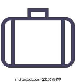 illustration of a icon suitcase