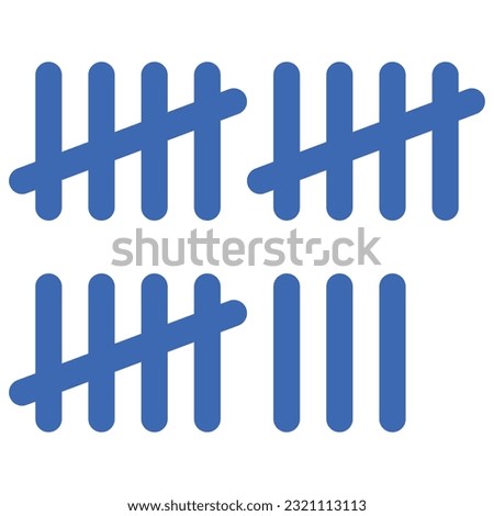 illustration of a icon Tally Chart