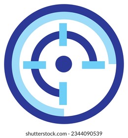 illustration of a icon target 
