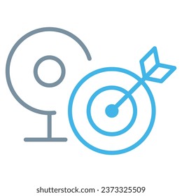 ilustración de un destino de icono