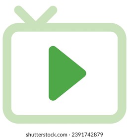 illustration of a icon television