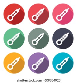 illustration icon for thermometer