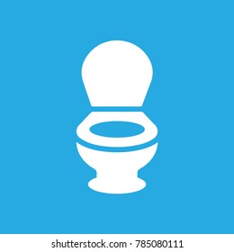 Illustration And Icon Toilet Bowl