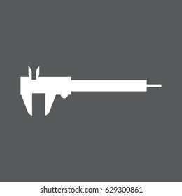 Illustration and icon of tool caliper