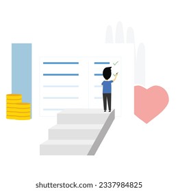 Illustration eines Icon-Tracks 
