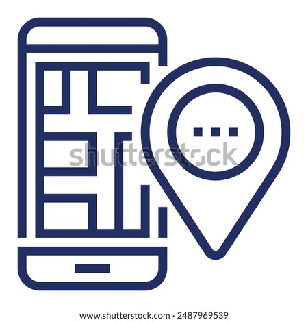 illustration of a icon track