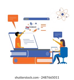 illustration of a icon training