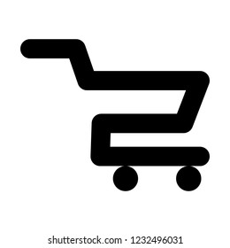 illustration icon trolly