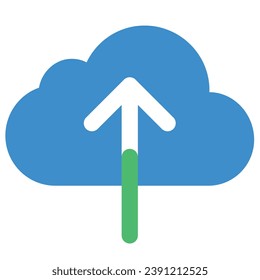 illustration of a icon upload