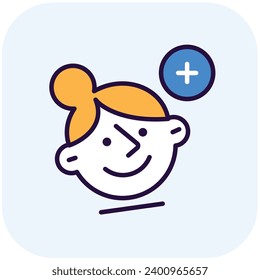 ilustración de un usuario de icono 