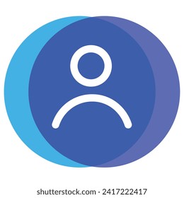 illustration of a icon user 