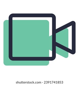 Illustration eines Icon-Videos