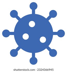 illustration of a icon  virus 