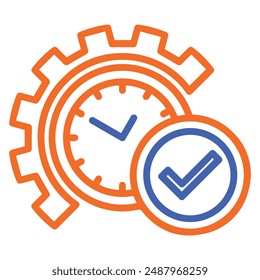 illustration of a icon wasting activity
