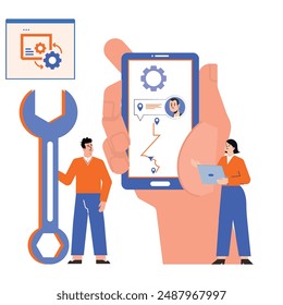 Abbildung einer Icon-Workflow-Transformation