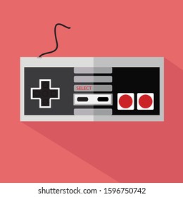 Illustration Icons Game Controllers Modern Vintage Stock Vector ...