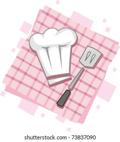 Illustration of Icons Representing Chefs