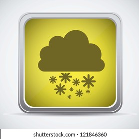 Illustration of icons sun icons of weather and seasons, vector illustration