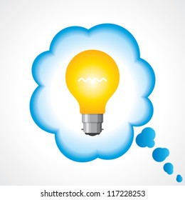 illustration of idea bulb