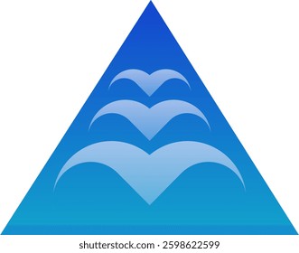 Illustration of an idea of freedom for a possible logo