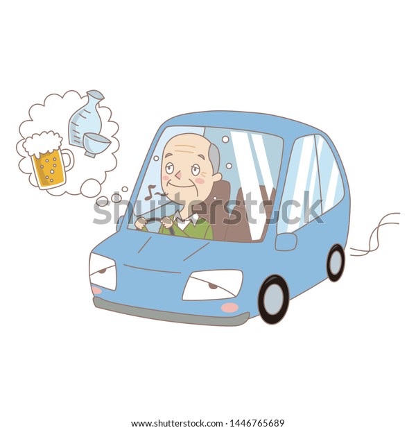 Illustration of illegal
driving in Japan
