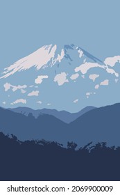 Illustration image of Mt. Fuji