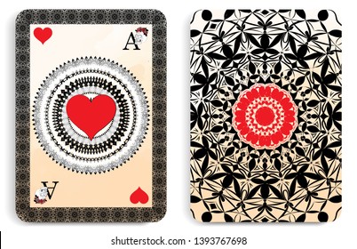 Playing Card Hearts Wallpaper Stock Illustrations Images Vectors Shutterstock