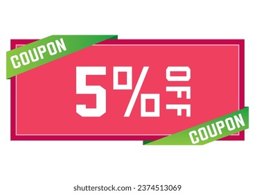 Illustration eines einfachen Rabattcoupons