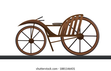 first bicycle in the world