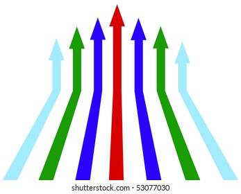 illustration of increase lines