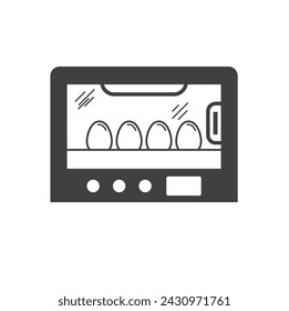 Illustration von Bruteiern, Vektor-Kunst.
