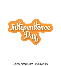 Illustration of Independence day.