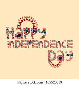 Illustration of Independence day Design