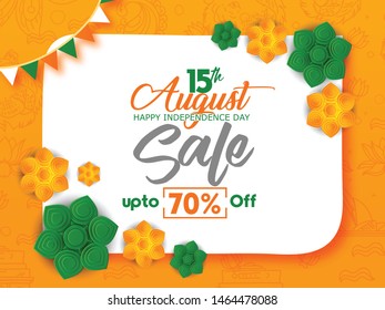 illustration for independence day in India celebration on August 15. 