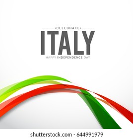 Illustration Of Independence Day Of Italy.