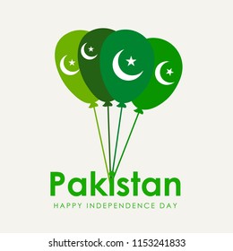 Illustration Of Independence Day Of Pakistan.