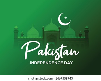 Illustration of Independence Day Of Pakistan.