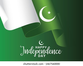 Illustration of Independence Day Of Pakistan.